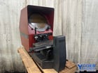 14" Starrett #HB350, comparator, 15.3" x5" table area, 10x lens, 8" horizontal/4" vertical travel, on stand - Image 1