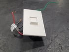 Lutron, NTSTV-DV-WH, White Slide Dimmer Single Pole, 120-277 V, 8 A Charge, (Box of 57) - Image 1