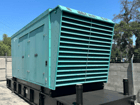 1000 KW Cummins #QST30, diesel generator set, weatherproof enclosure / sound attenuated enclosure, 480 Volts - Image 3