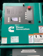 1000 KW Cummins #QST30, diesel generator set, weatherproof enclosure / sound attenuated enclosure, 480 Volts - Image 6