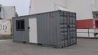 20' Rough & Tough, Site Office Container, 2" x 3" steel stud framing, 48" x 36" window, 5 x Power outlets, 3 - Image 2