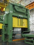 600 Ton, Verson #SE4-600-132-86, straight side double crank stamping press, 22" stroke, 64" Shut Height, 24" - Image 1