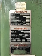 600 Ton, Verson #SE4-600-132-86, straight side double crank stamping press, 22" stroke, 64" Shut Height, 24" - Image 3