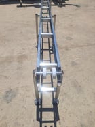 8" wide x 12' long, Trans Automatic Technologies conveyor, Stainless Steel frame, 2021 - Image 4