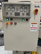 Almco #2SF-36, deburring machine, 1200 SFM, 7.5 HP, 36" diameter x 18.5" tub, 2014 - Image 5
