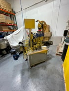 Model TT-LB, wipe-on labeler with horizontal pass thru belt conveyor through labeling station - Image 4