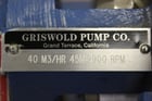 176 GPM, Griswold #S-AB-10020, Pump, 45 m head, 20 HP, 3520 RPM, 230/460 V, 3x1.5x8 size, 40 cu.m/hr, 2011 - Image 5