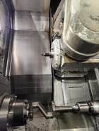 Okuma #MacTurn-250-2S/1000 Big Bore 5" Axis CNC turning center w/live milling, OSP-P100L Control, 2005 - Image 7