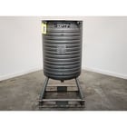 100 gallon Walker, Stainless Steel portable jacketed vertical tank kettle, 27.5" diameter, 34.5" straight - Image 2