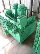700 Ton, Loewy, 5x17" billet, die slide, stump shear, Rexroth hydraulic, new PLC controls, reconditioned - Image 3