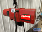 .5 Ton, Dayton #3Y873, electric chain hoist, 16' lifting height, pendant Control, chain box, 1/2 HP - Image 8