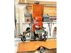 Hafele #Futura-250, Hinge Boring Mach., 80 mm bore w/ 650 ft.lb. @ 90 psi, 3.5 million 3" strokes, 1.5 HP - Image 1