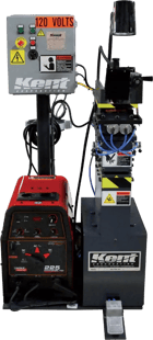 10" x .1" Kent / Tesco #10-135-PMA, shear end welder, air clamps, new - Image 2