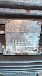 100 HP 1780 RPM Westinghouse, Frame 405T, TEFC, 1.0 service factor - Image 2