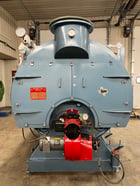 80 HP Williams & Davis, firetube steam boiler, 150 psig MAWP, reconditioned - Image 5