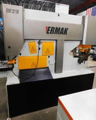 5.9" x 5.9" x .51" Ermaksan #EKM 110-180, hydraulic ironworker, 121 ton, 3.15" stroke, 24" throat, 2011 - Image 2