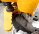 5.9" x 5.9" x .51" Ermaksan #EKM 110-180, hydraulic ironworker, 121 ton, 3.15" stroke, 24" throat, 2011 - Image 4