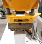5.9" x 5.9" x .51" Ermaksan #EKM 110-180, hydraulic ironworker, 121 ton, 3.15" stroke, 24" throat, 2011 - Image 5