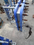 7 sq.ft., Alfa-Laval, TS6-MFG, exchanger, 145 psi, 356&deg;F, Carbon Steel frame, 316 Stainless Steel plates - Image 1