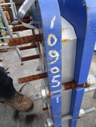 7 sq.ft., Alfa-Laval, TS6-MFG, exchanger, 145 psi, 356&deg;F, Carbon Steel frame, 316 Stainless Steel plates - Image 3