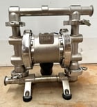 1.5" Graco #FD1111, Stainless Steel air-operated double diaphragm sanitary pump, 41 GPM, 50 cfm, 120 psi, (3 - Image 3