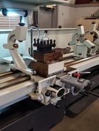 25" x 92" Nardini #ND-325, gap bed engine lathe, 18" swing over cross slide, inch/metric threading, 3-jaw 10" - Image 10
