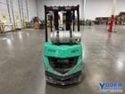 5000 lb. Mitsubishi #FGC25N, LP gas forklift, 187" raised mast, side shift, automatic transmission, 2005 - Image 9