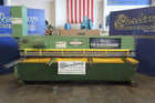 10 gauge x 10' DiAcro, hydraulic shear, 13 holddowns, 14" throat, front operated power back gauge w/ - Image 4