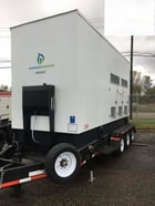225 KW Generac #MGG350N2, natural gas generator, sound attenuated enclosure, 4 hours, 2014 - Image 2