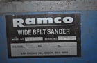 25" x 60" Ramco #DW-25R, metalworking belt sander - Image 10