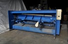 1/4" x 10' Atlantic #HOE-10-1/4, hydraulic shear, 30" front operated power back gauge, 39" squaring arm - Image 8