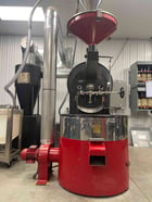 Toper #TKMS30, 30 kilo coffee roaster, digital controls, custom Chaff collector, 2004 - Image 4
