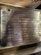 25 HP 769 RPM Sterling Electric, Frame 326T, 208-230/460 Volts, Squirrel Cage, Refurb - Image 1