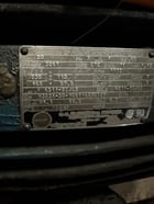 50 HP 1775 RPM U.S. Motors, Frame 326T, 230/460 Volts, Squirrel Cage, electrically OK - Image 1