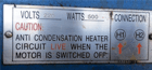 1020 HP 1188 RPM Teco, Frame 500B, induction motor, 4160 Volts, 2009 - Image 4