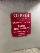 Harper #Cliprol-1-1/2, lockformer machine, 22 gauge, 6 stations, 220 V., 3 phase - Image 2