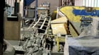 BCP Wheelabrator, 9-wheel autoblast machine with roll line, 2001 - Image 5