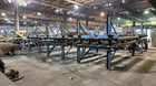 BCP Wheelabrator, 9-wheel autoblast machine with roll line, 2001 - Image 9