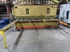 1/2" x 10' Masterfab, hydraulic power squaring shear, front operated power back gauge, 8' squaring arm, (2) - Image 3