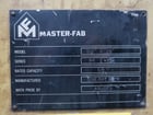 1/2" x 10' Masterfab, hydraulic power squaring shear, front operated power back gauge, 8' squaring arm, (2) - Image 9