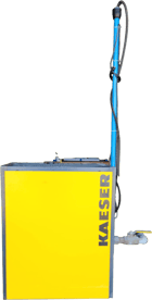 Kaeser #ASD-40S, Direct Drive Rotary Screw Air Compressor, 40 HP, 3550 RPM, 120 V., 3-Phase, 162 CFM @ 125 - Image 6