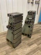 12" x 36" Stackable T-slotted angle plates, 1 set - Image 2