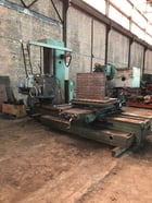 3.5" Tos #W9A, ISO 40, power draw bar, 39" x44" pwr rotary table, 3-Axis digital read out, 18 speeds: 28-1400 - Image 1