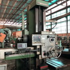 3.5" Tos #W9A, ISO 40, power draw bar, 39" x44" pwr rotary table, 3-Axis digital read out, 18 speeds: 28-1400 - Image 5