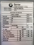 525 Ton, Carrier #19XRV4647385KGH64, evergreen chiller hermetic centrifugal liquid chiller, 460 V., 3-phase - Image 2