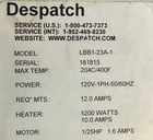 18" width x 15" H x 18" D Despatch #LBB1-23A-1, Cabinet Oven, 400&deg;F, 120 V. - Image 5