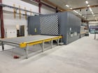 94.5" x 189" Glaston #RC-200-2448, Flat Glass Tempering Furnace, 715&deg;C, Ind & Outfeeds, Quenching Station - Image 5