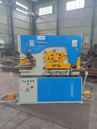 5.5" x 5.5" x 1/2" Ficom #H-90, Ironworker, 90 Ton, 7.5 HP, 14" Throat, Punch Station, Bar Shear, 2023 - Image 1