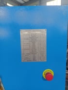 5.5" x 5.5" x 1/2" Ficom #H-90, Ironworker, 90 Ton, 7.5 HP, 14" Throat, Punch Station, Bar Shear, 2023 - Image 6