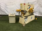 6" x 6" x 1/2" Geka #Hydracrop-SD110, Ironworker, 110 Ton, 24" Throat, 3" Stroke, 7.5 HP, 2003 - Image 2